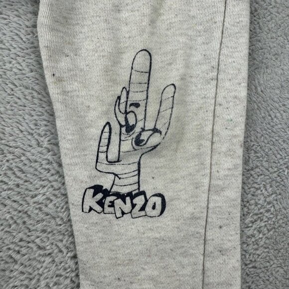 Kenzo Grey Sweatpants Kinds Size 3A - Picture 6 of 11